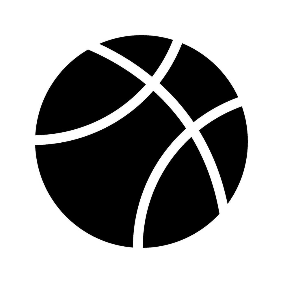 Basketball Symbol Vektor Symbol Design Illustration