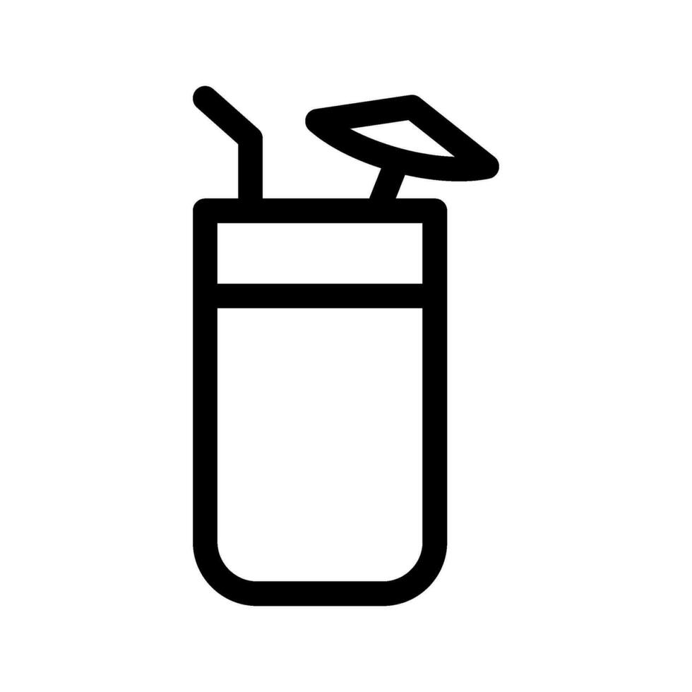 drycker ikon vektor symbol design illustration