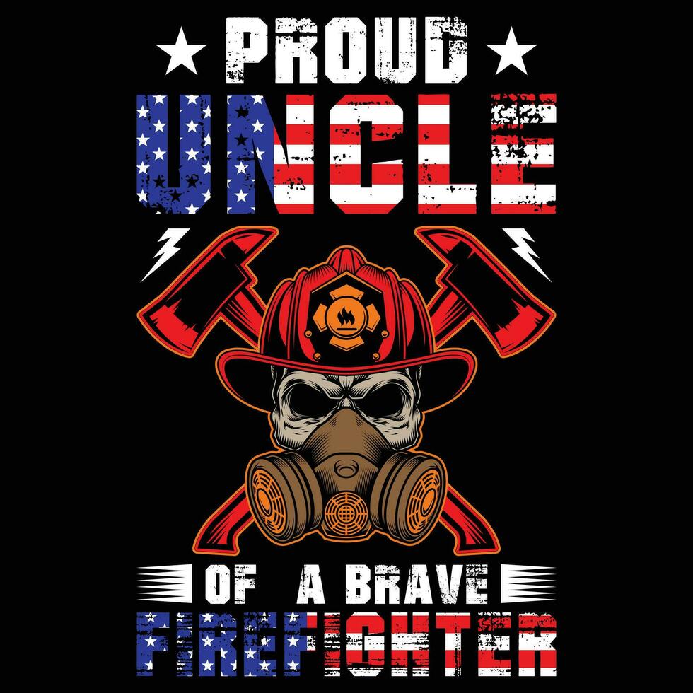 komisch Feuerwehrmann T-Shirt Design, USA Feuerwehrmann T-Shirt ,Feuerwehrmann T-Shirt vektor