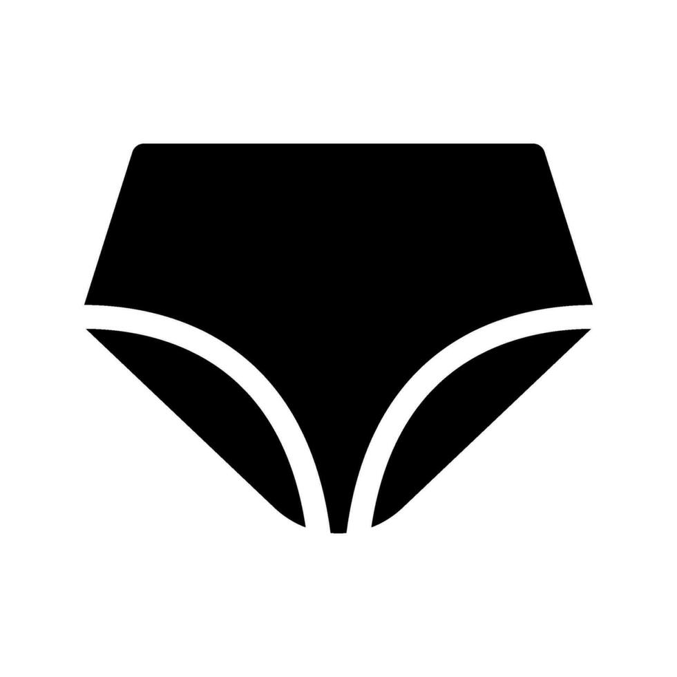 Unterhose Symbol Vektor Symbol Design Illustration