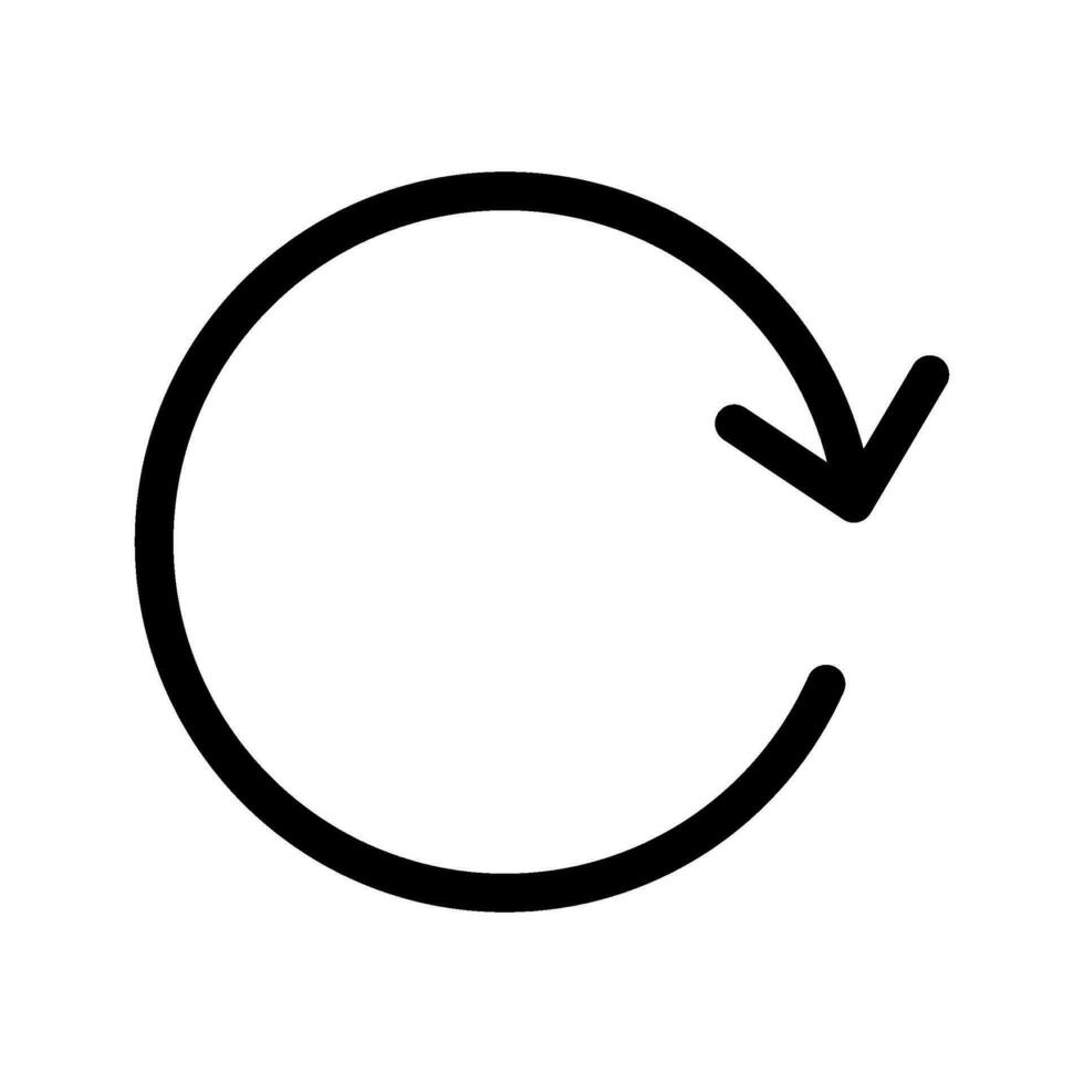 neu laden Symbol Vektor Symbol Design Illustration