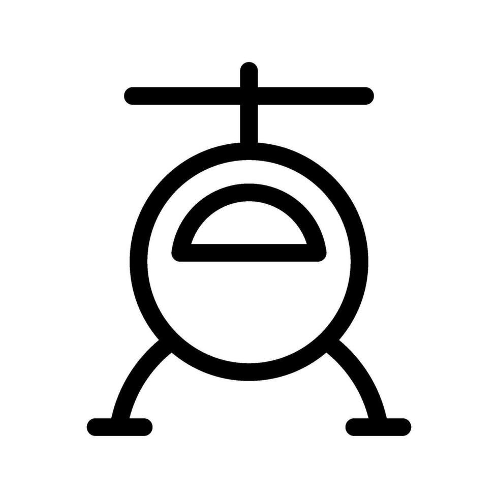 helikopter ikon vektor symbol design illustration