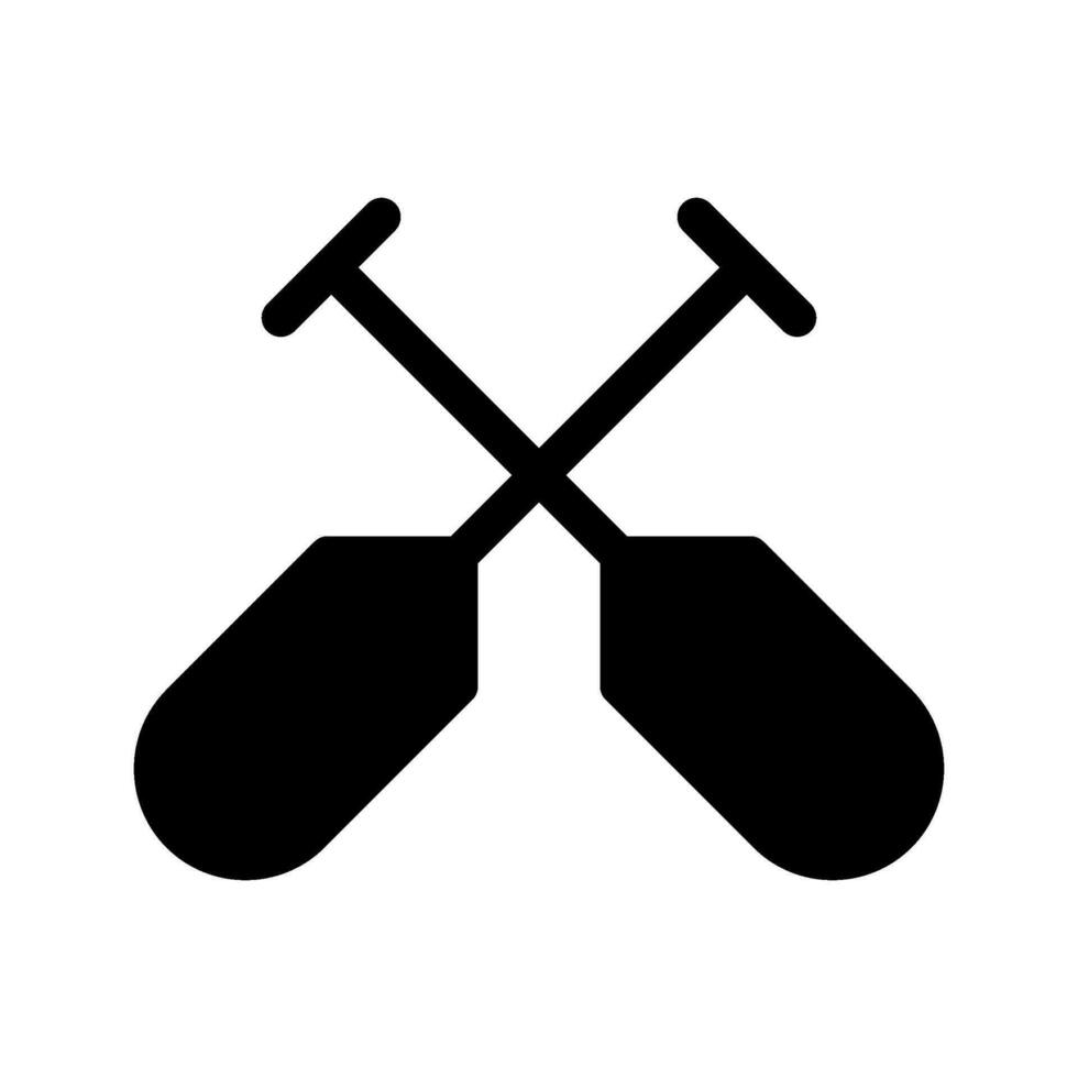 paddla ikon vektor symbol design illustration