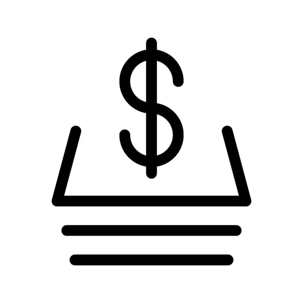 Geld Symbol Vektor Symbol Design Illustration