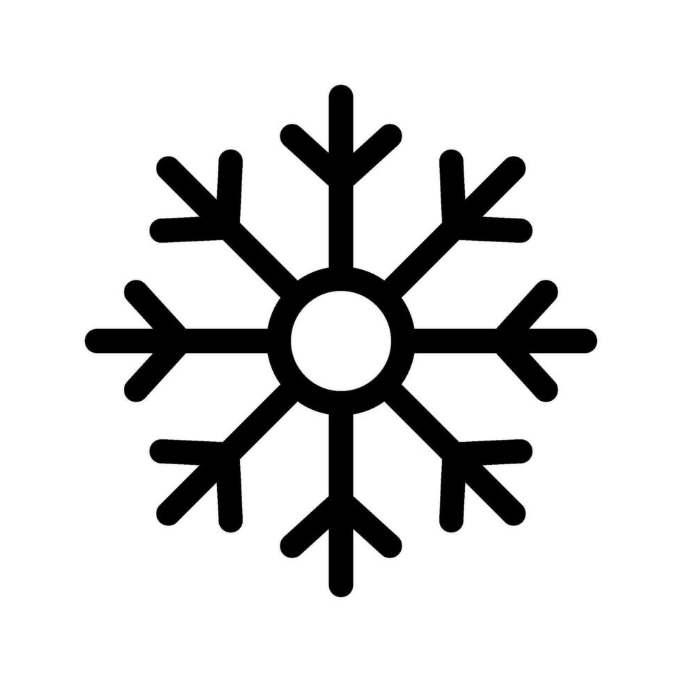 Schnee Symbol Vektor Symbol Design Illustration