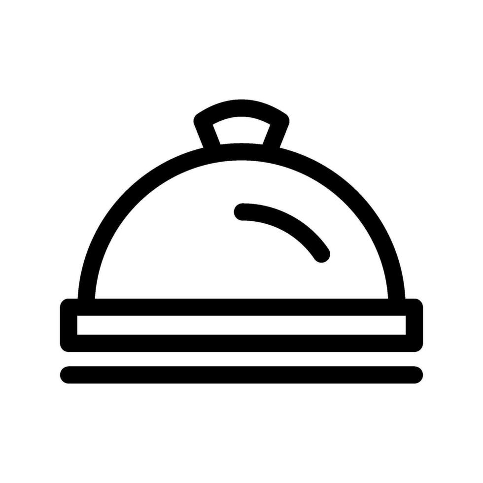 cloche ikon vektor symbol design illustration