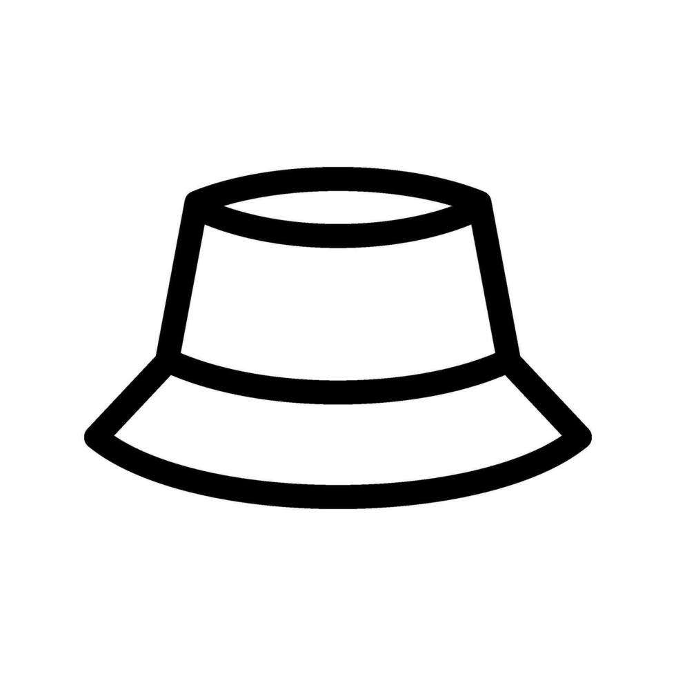 hink hatt ikon vektor symbol design illustration