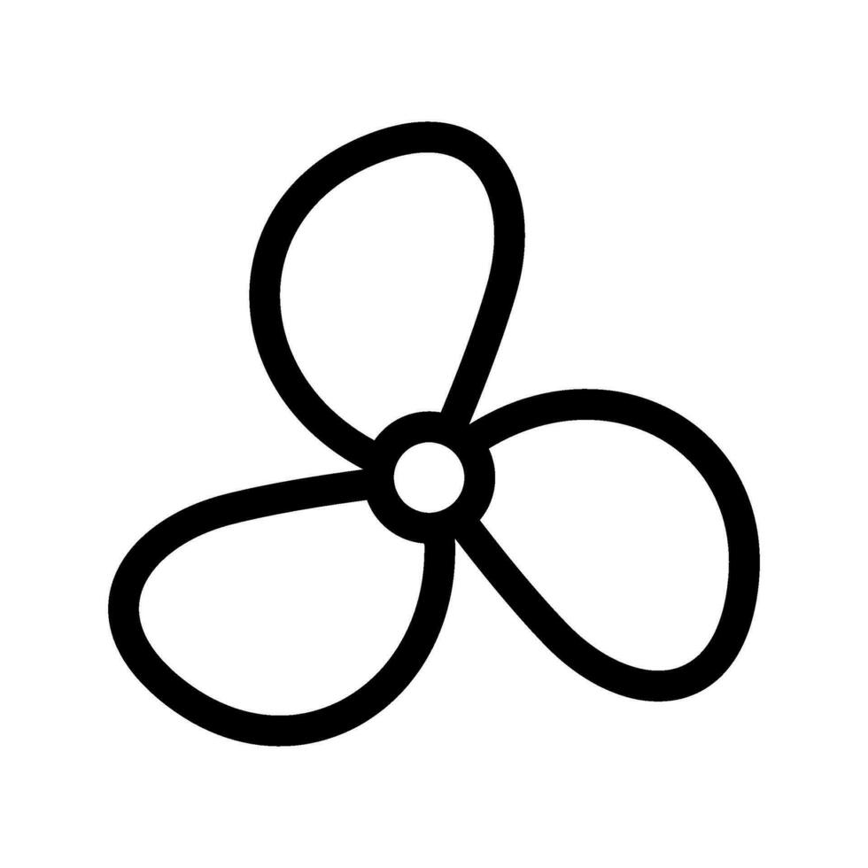 Propeller Schraube Symbol Vektor Symbol Design Illustration