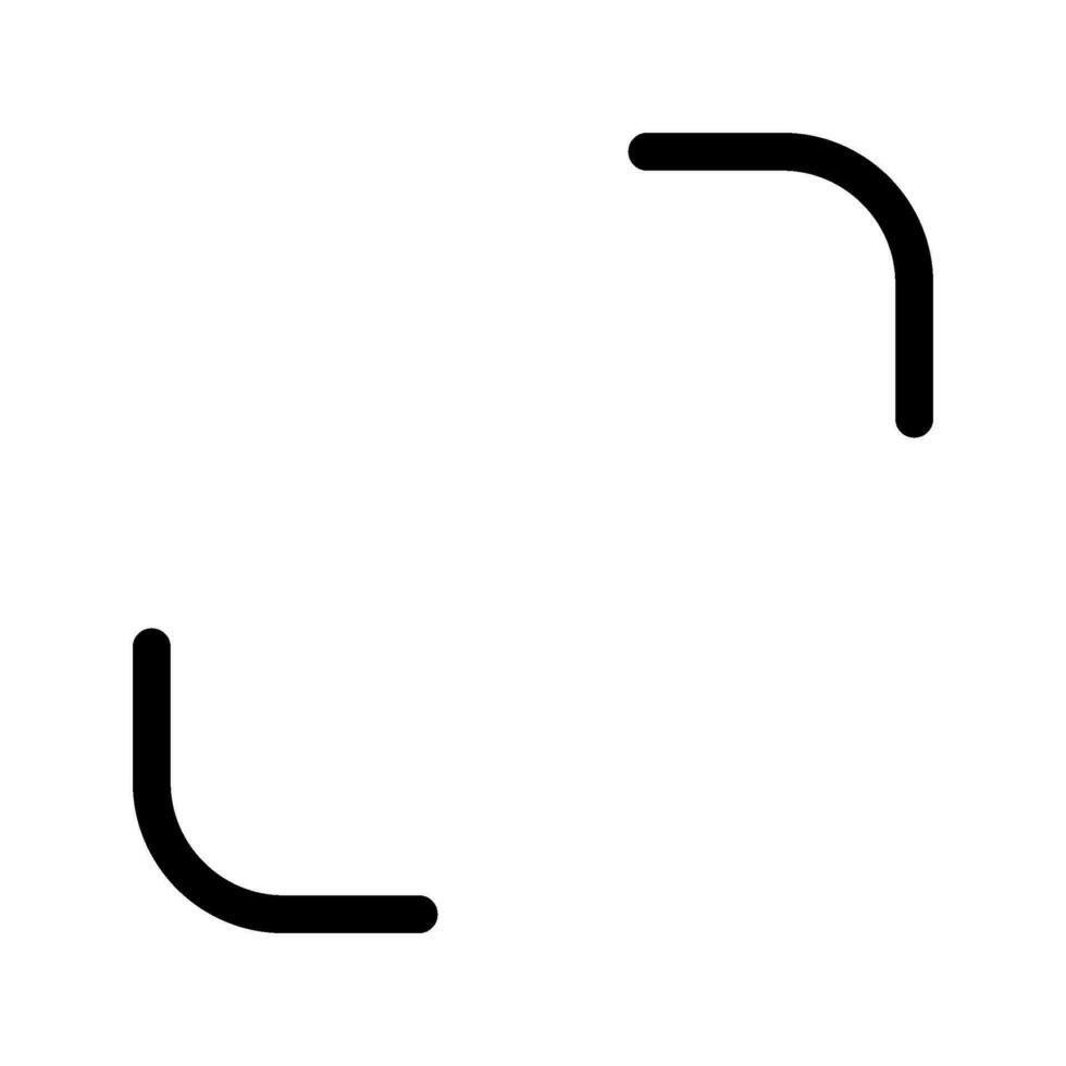 Größe ändern Symbol Vektor Symbol Design Illustration