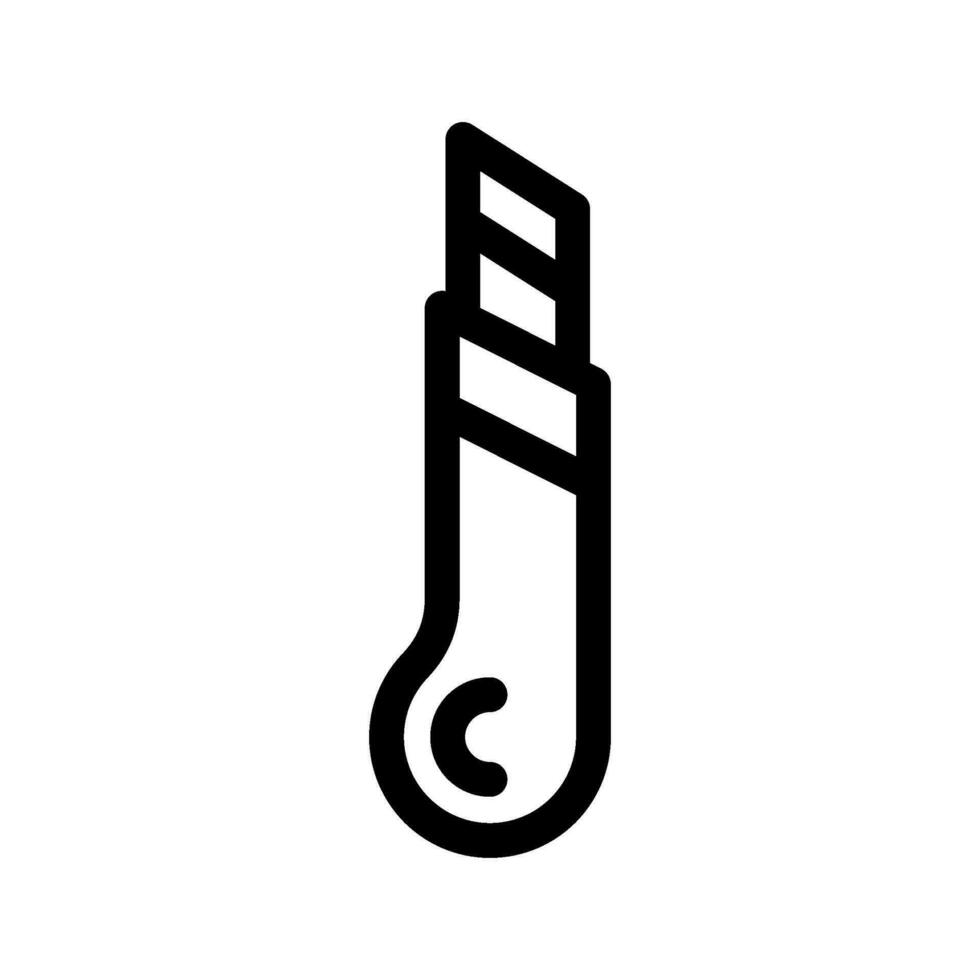Cutter Symbol Vektor Symbol Design Illustration