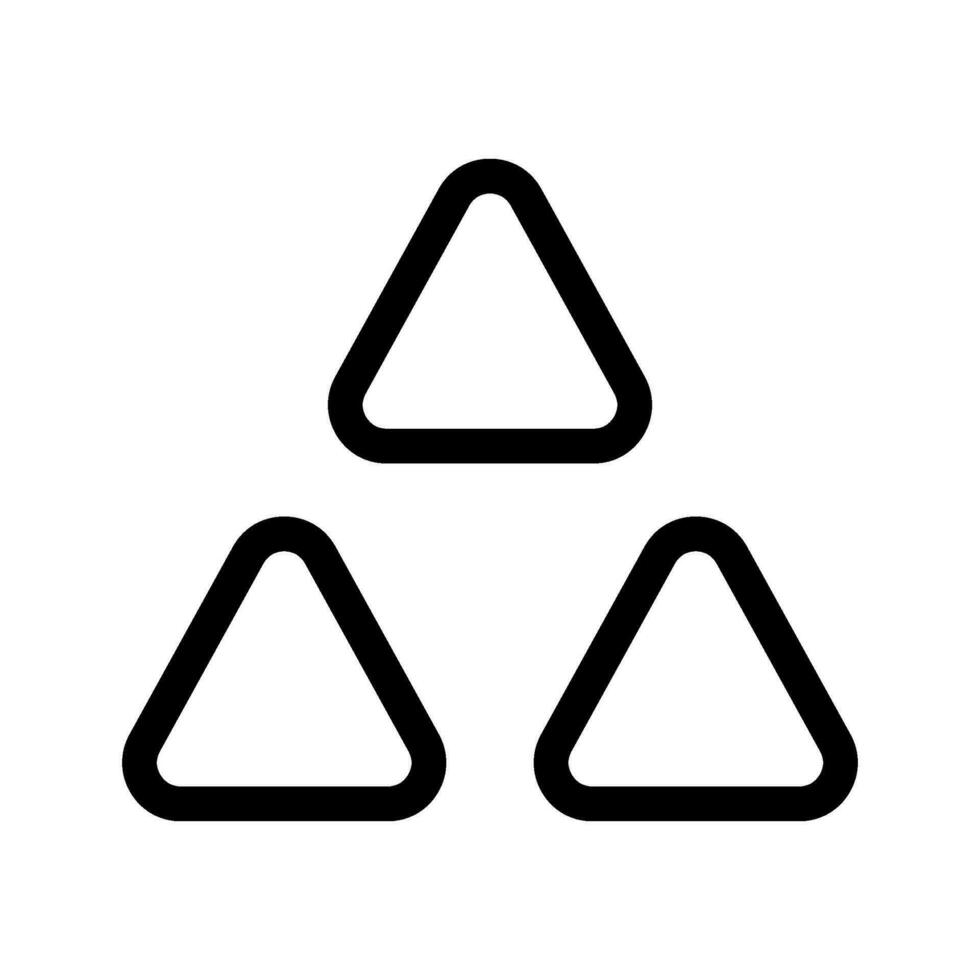 pyramid ikon vektor symbol design illustration