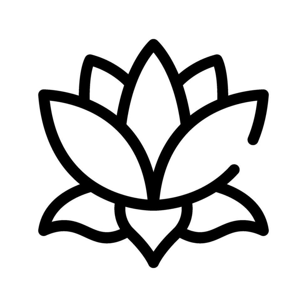 lotus ikon vektor symbol design illustration