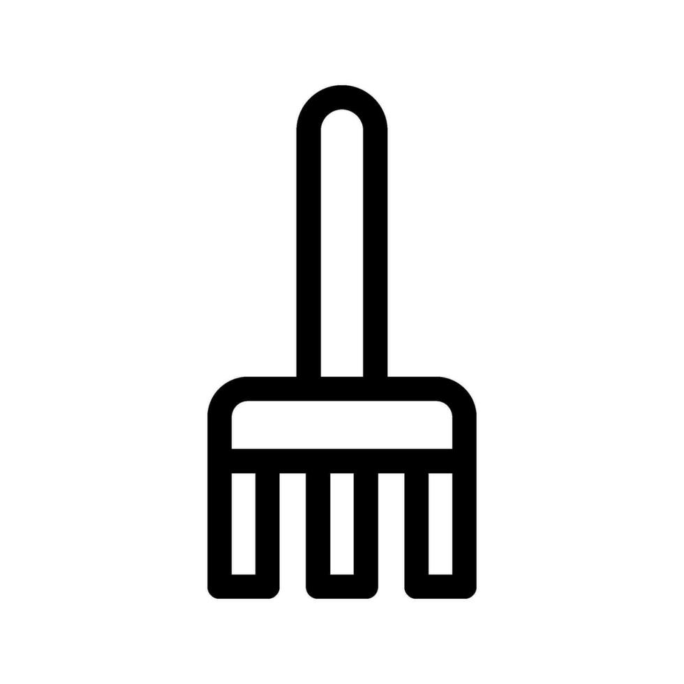 Heugabel Symbol Vektor Symbol Design Illustration