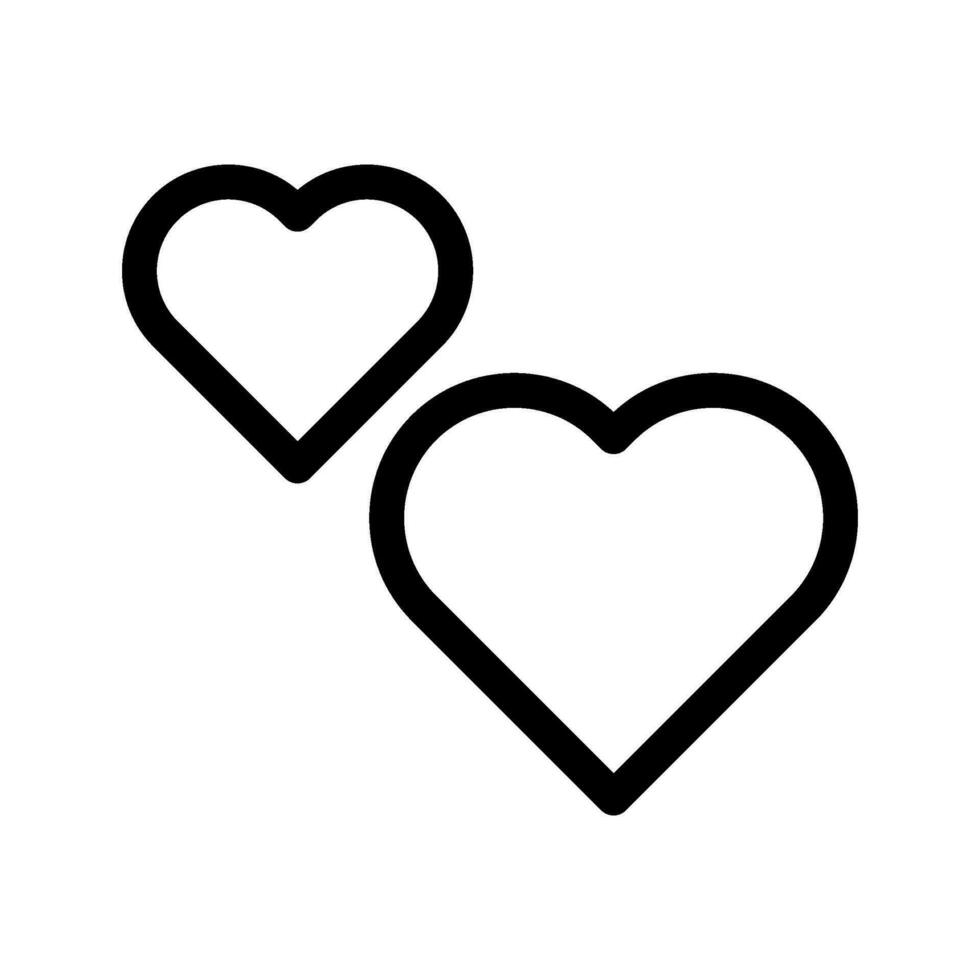 kärlek ikon vektor symbol design illustration