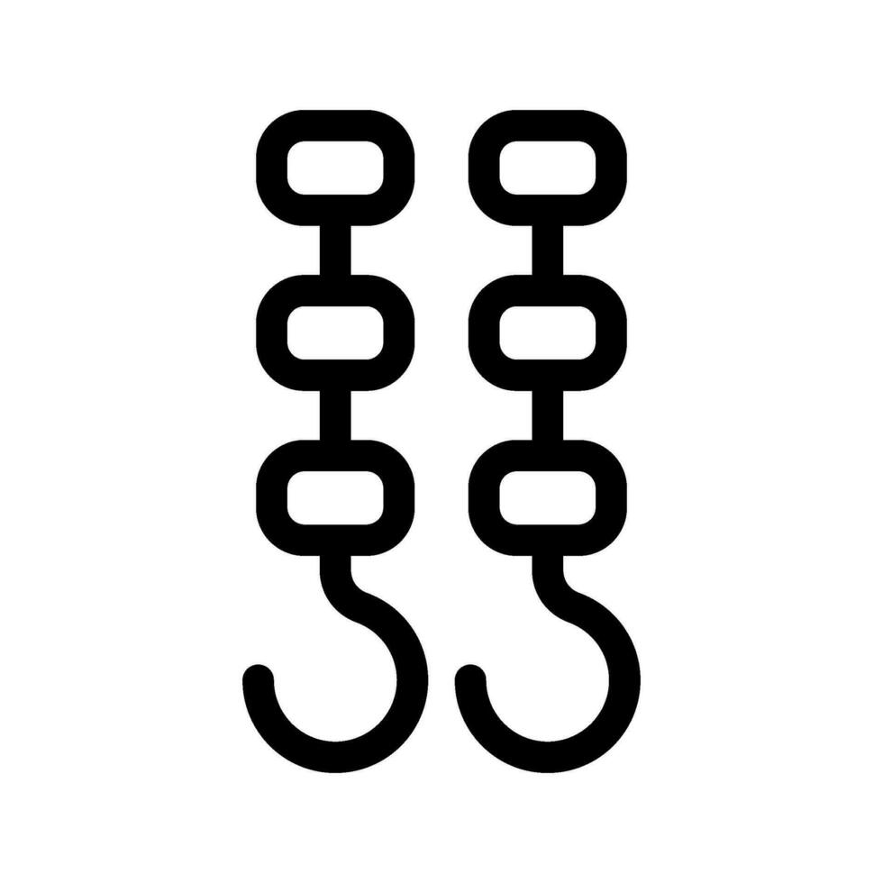 Spieß Symbol Vektor Symbol Design Illustration