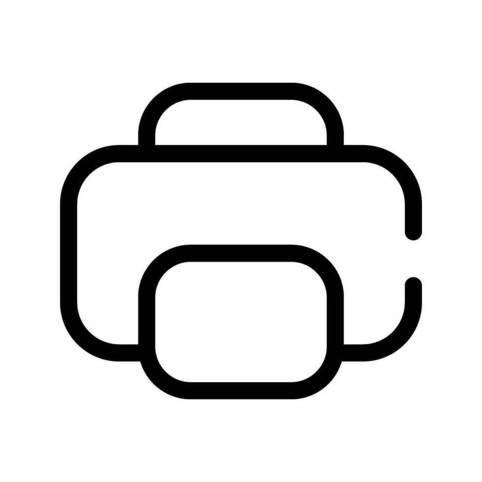 skrivare ikon vektor symbol design illustration