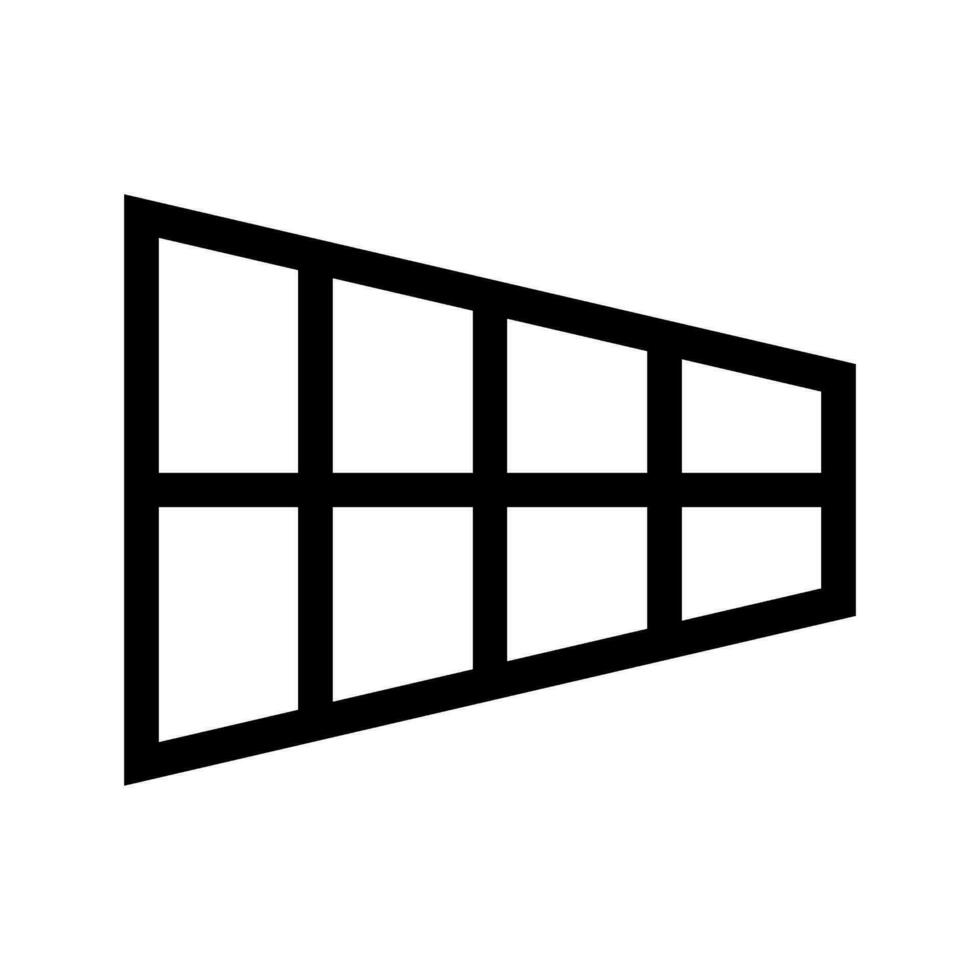 perspektiv ikon vektor symbol design illustration