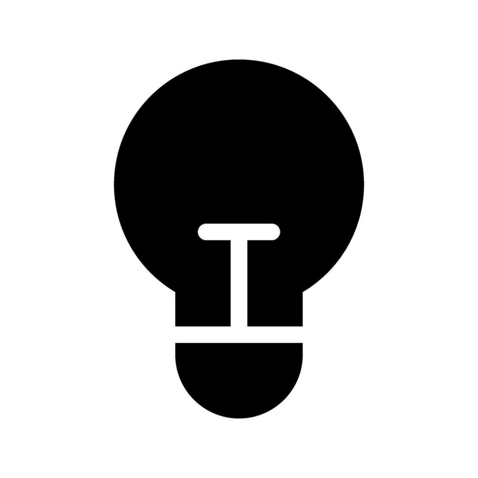 Licht Symbol Vektor Symbol Design Illustration