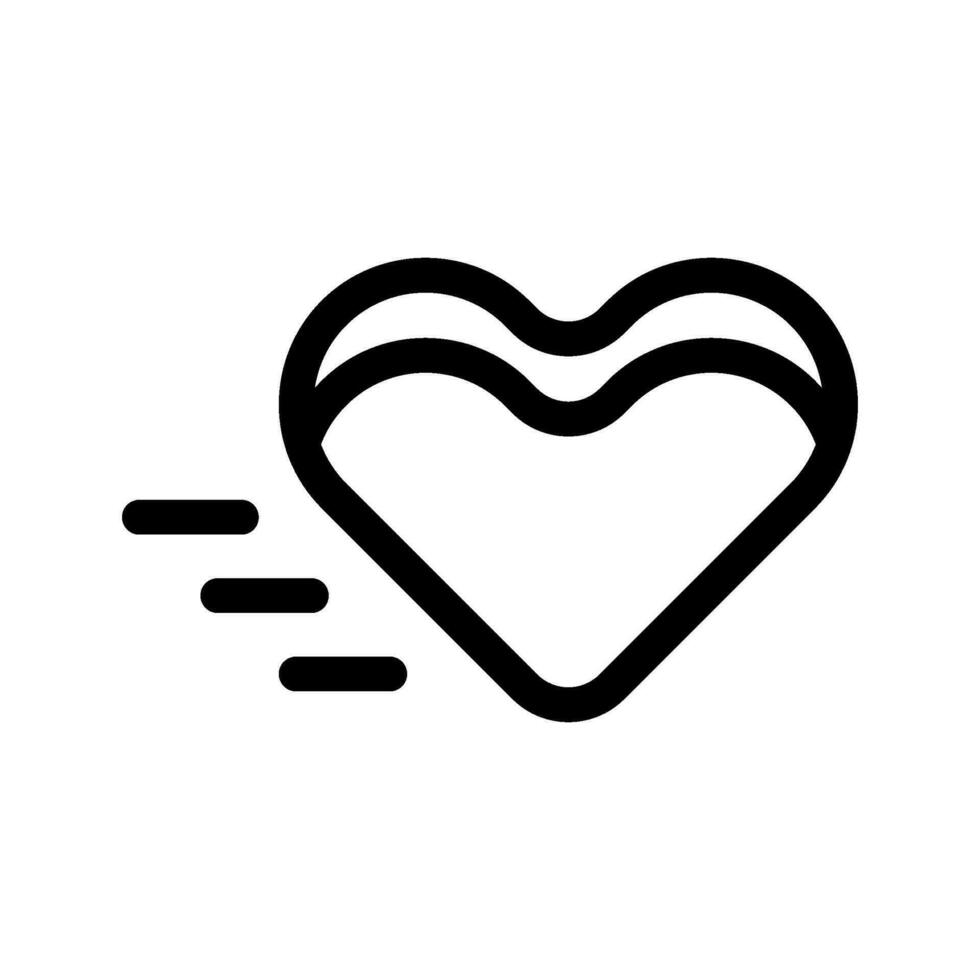 hjärta ikon vektor symbol design illustration
