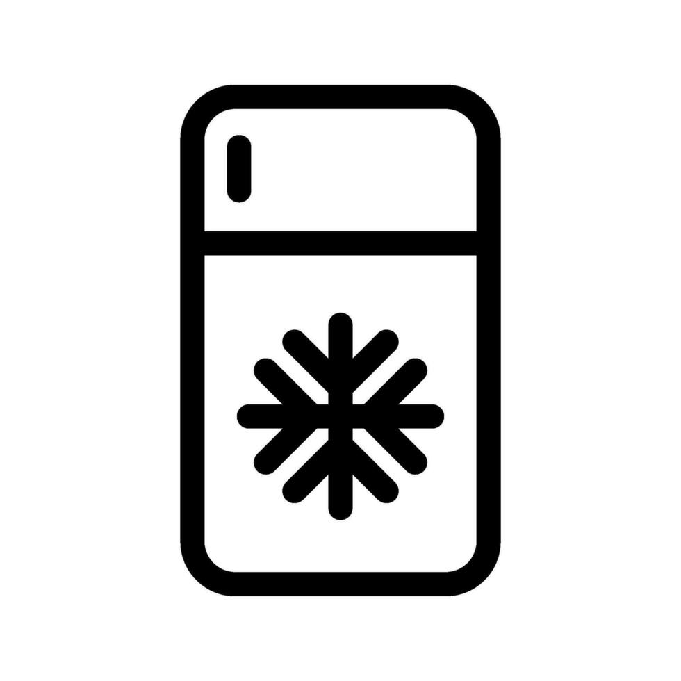kylskåp ikon vektor symbol design illustration