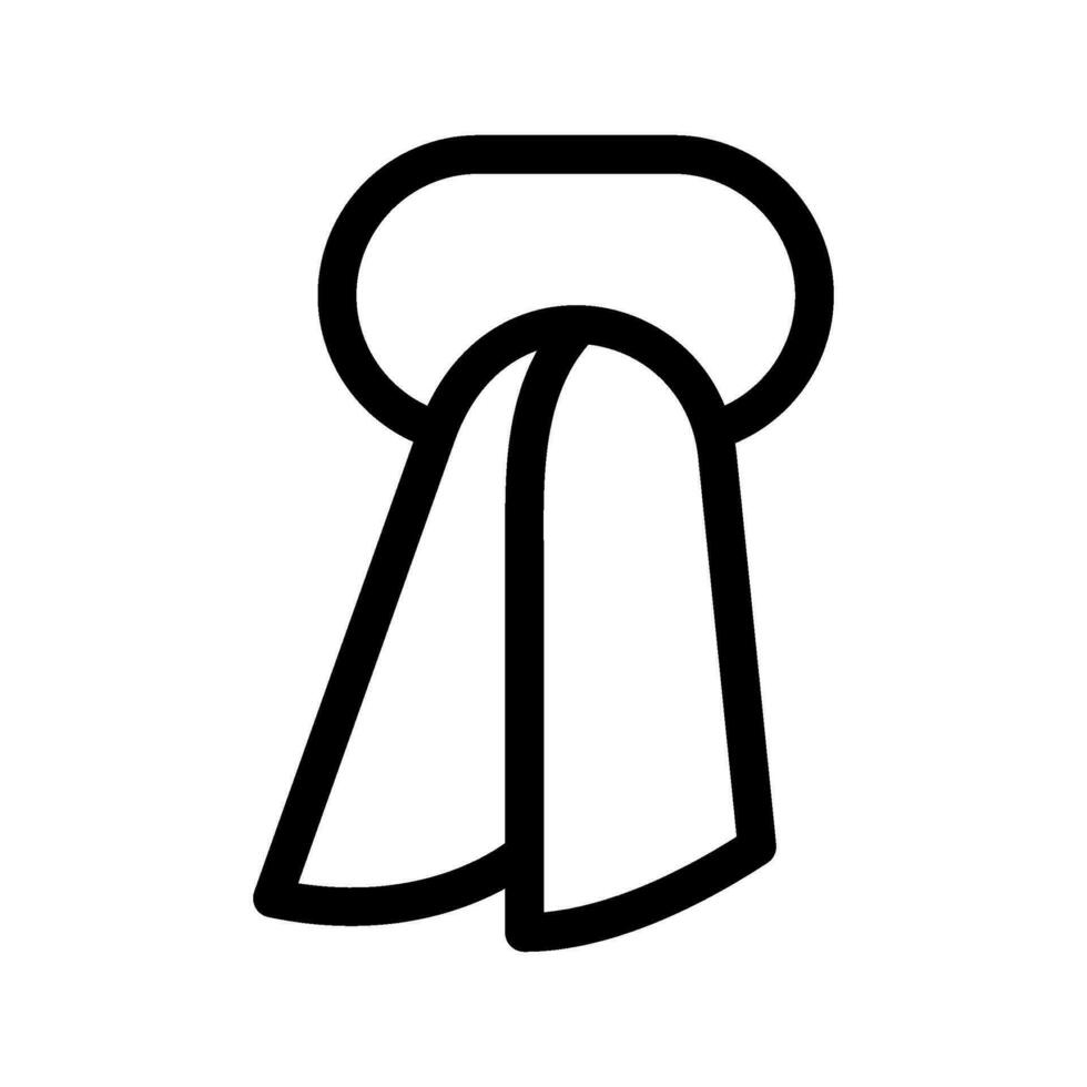 Handtuch Symbol Vektor Symbol Design Illustration