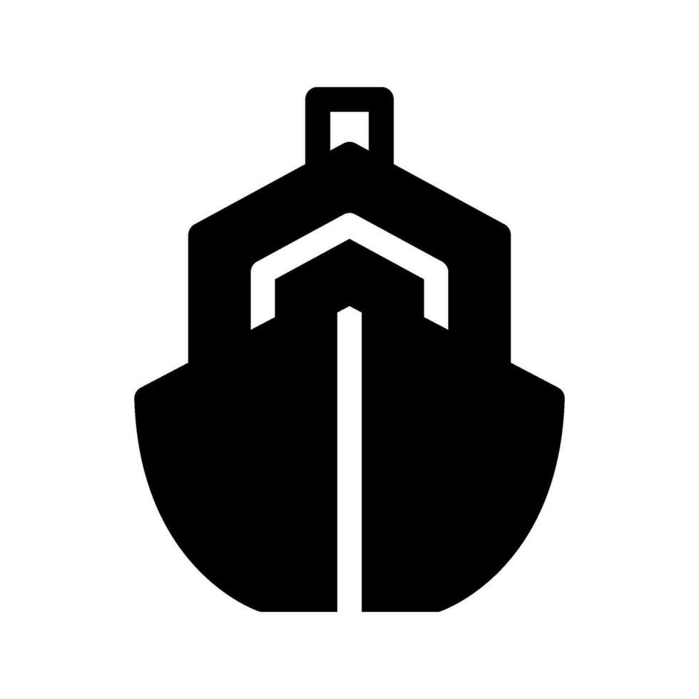 fartyg ikon vektor symbol design illustration