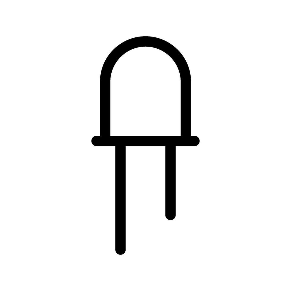 led ikon vektor symbol design illustration