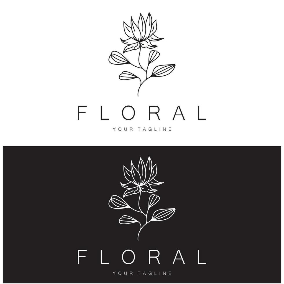 elegant blommig och blad ram. delikat botanisk vektor illustration för etiketter, spa, företags- identitet, och bröllop inbjudningar