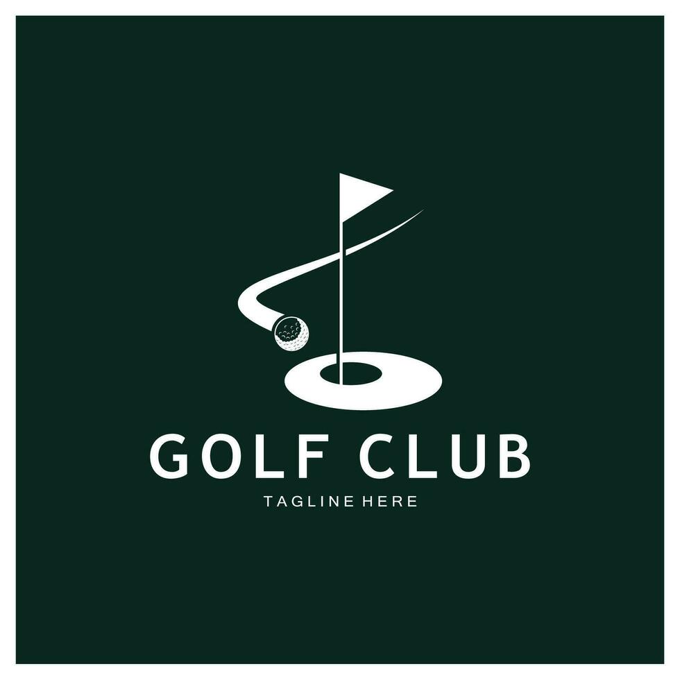 golf boll logotyp, golf design pinne logotyp, logotyp för professionell golf team, golf klubb, turnering, golf Lagra företag, golf kurs, händelse vektor