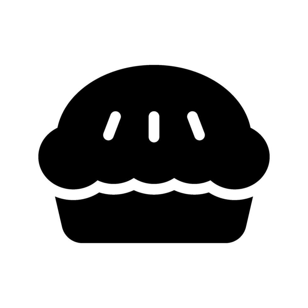 Kuchen Symbol Vektor Symbol Design Illustration