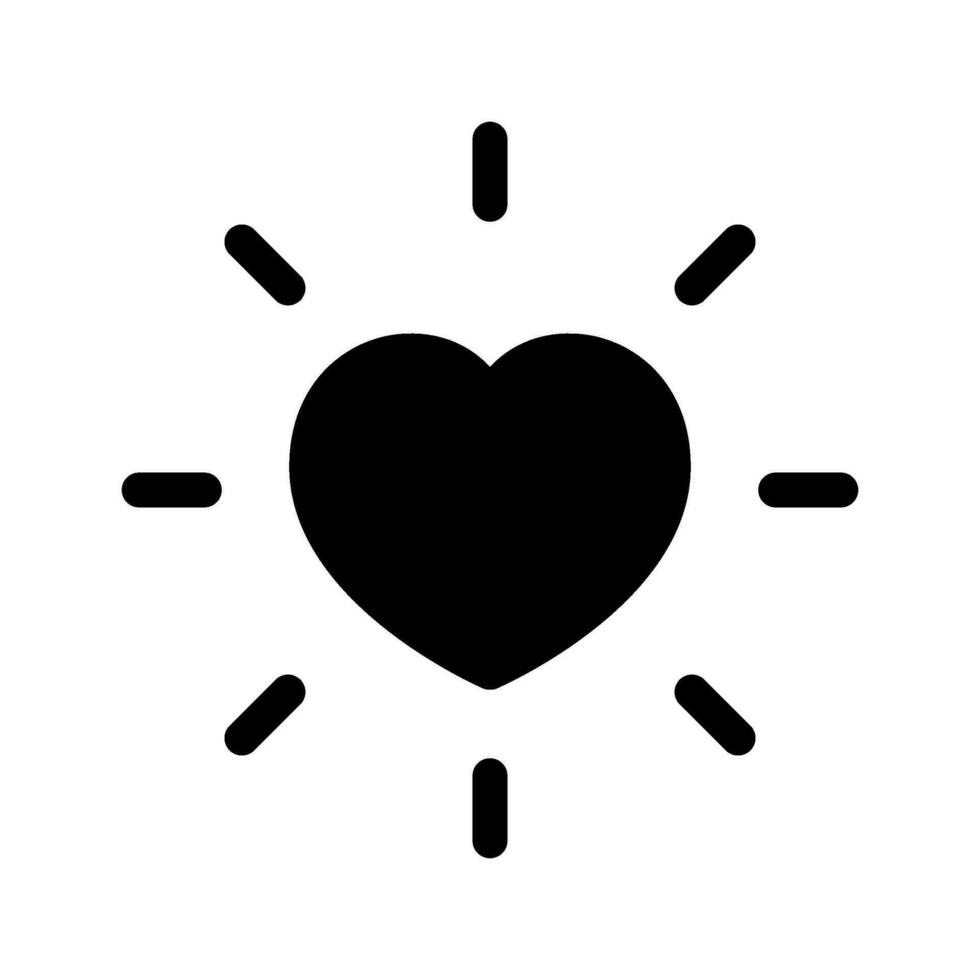 hjärta ikon vektor symbol design illustration