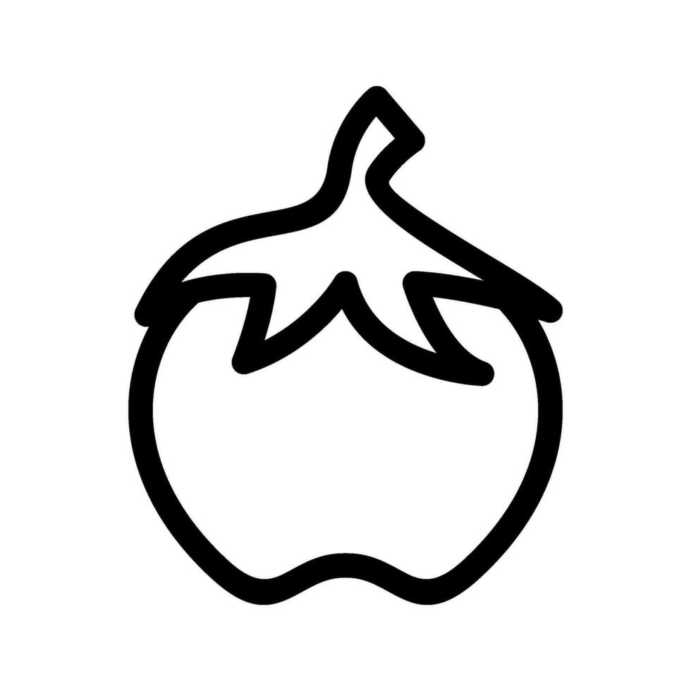 Tomate Symbol Vektor Symbol Design Illustration