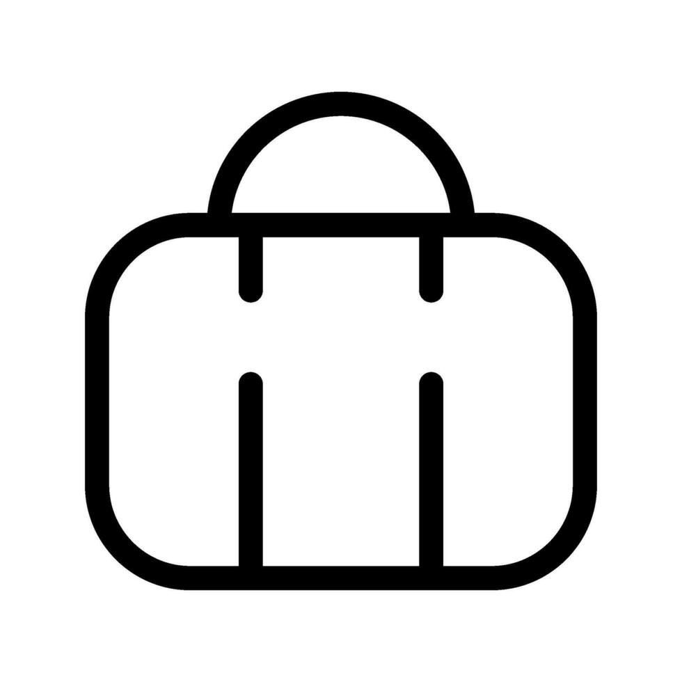 resväska ikon vektor symbol design illustration