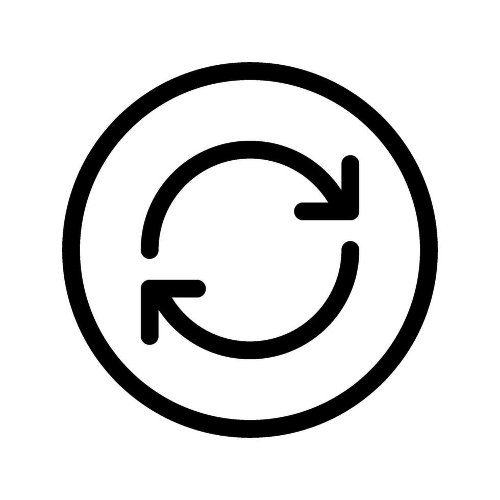 Aktualisierung Symbol Vektor Symbol Design Illustration