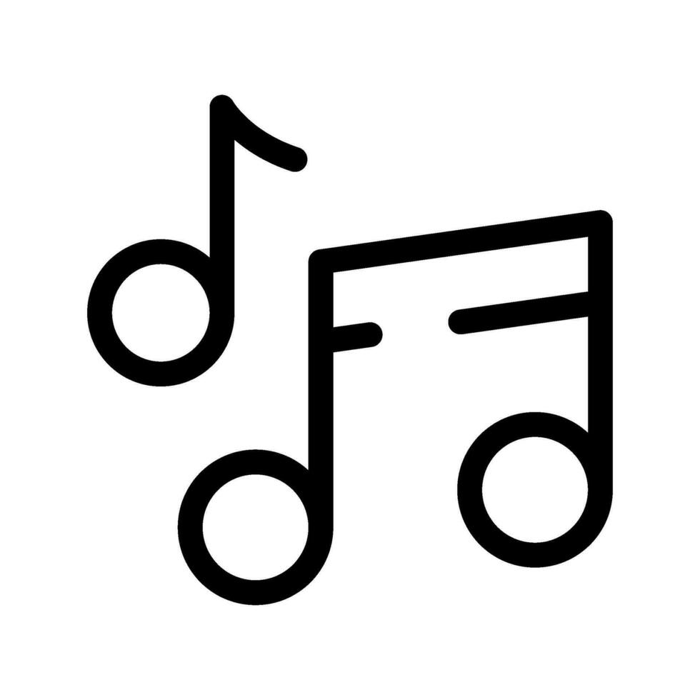musik ikon vektor symbol design illustration