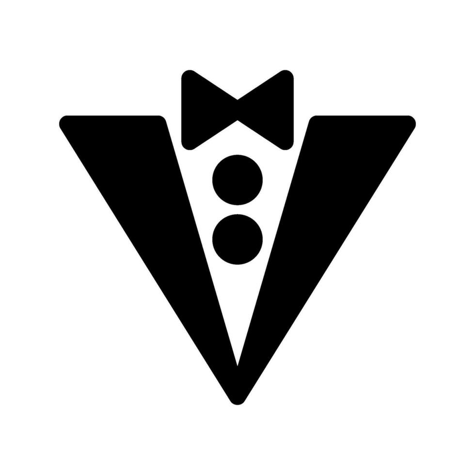 brudgum kostym ikon vektor symbol design illustration
