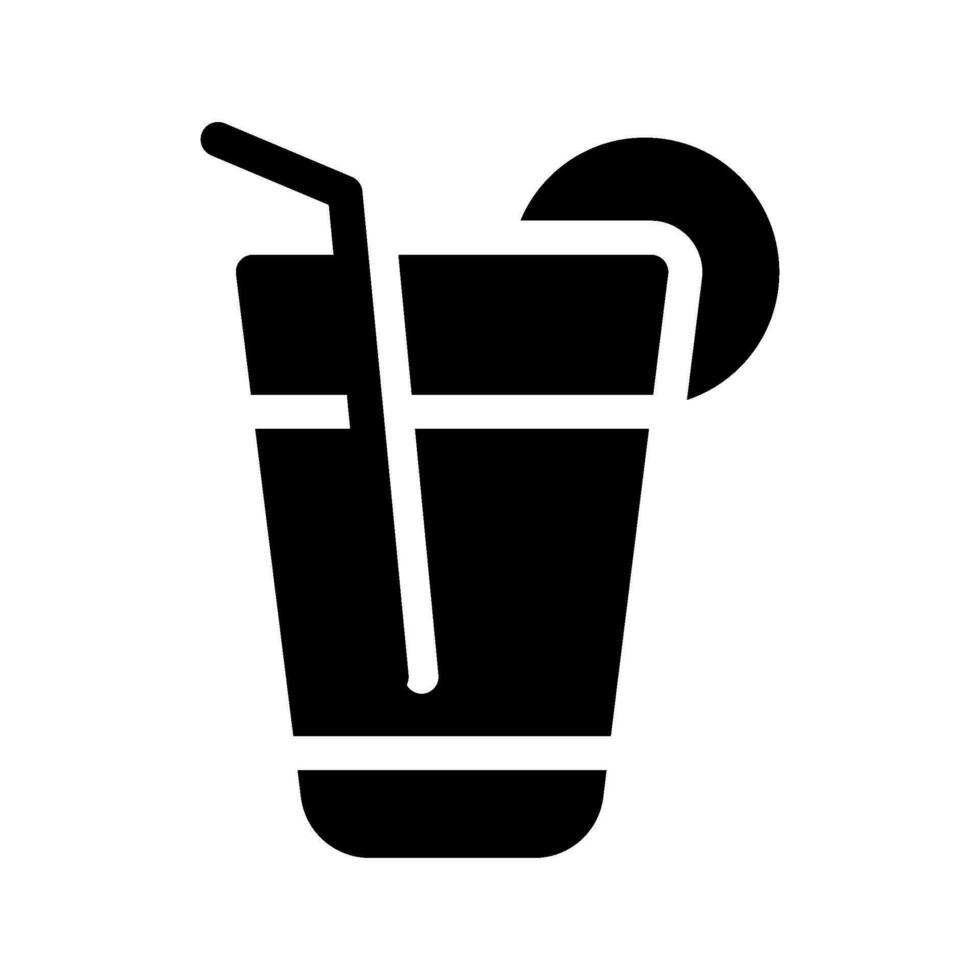 Sanft trinken Symbol Vektor Symbol Design Illustration