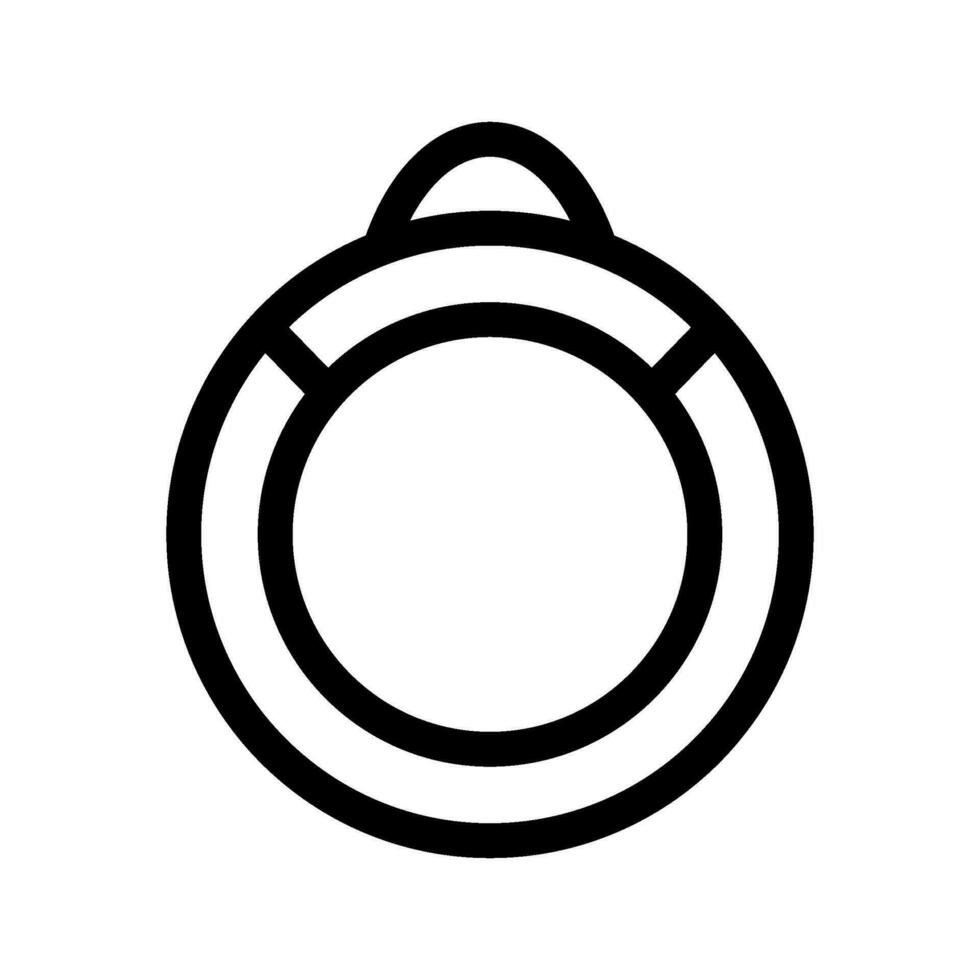 Ring Symbol Vektor Symbol Design Illustration
