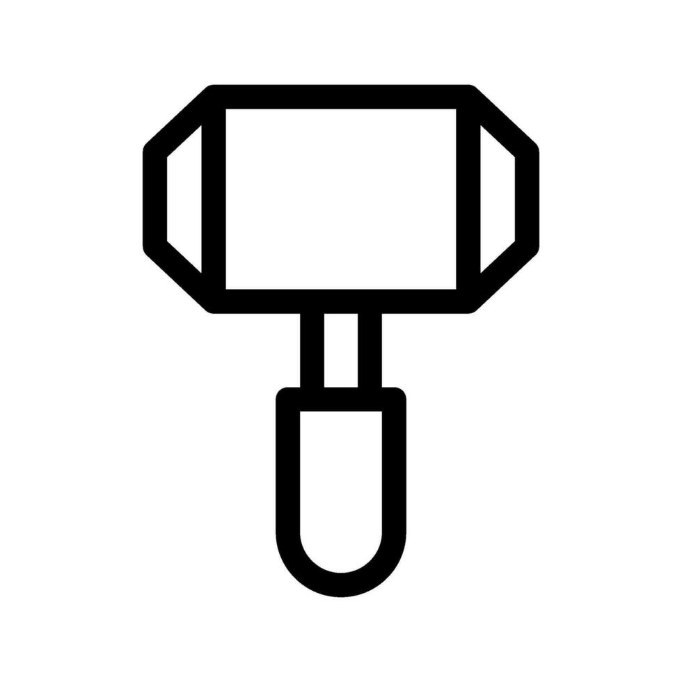 Hammer Symbol Vektor Symbol Design Illustration