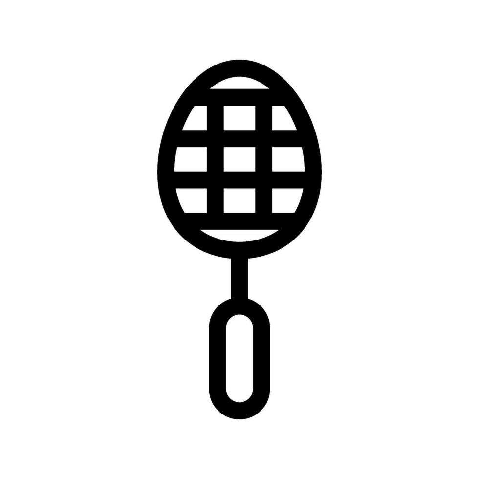 Badminton Schläger Symbol Vektor Symbol Design Illustration