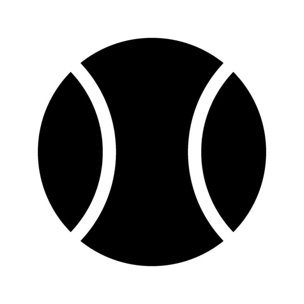 tennis boll ikon vektor symbol design illustration