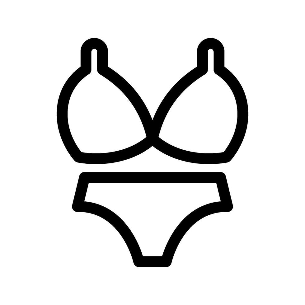 bikini ikon vektor symbol design illustration