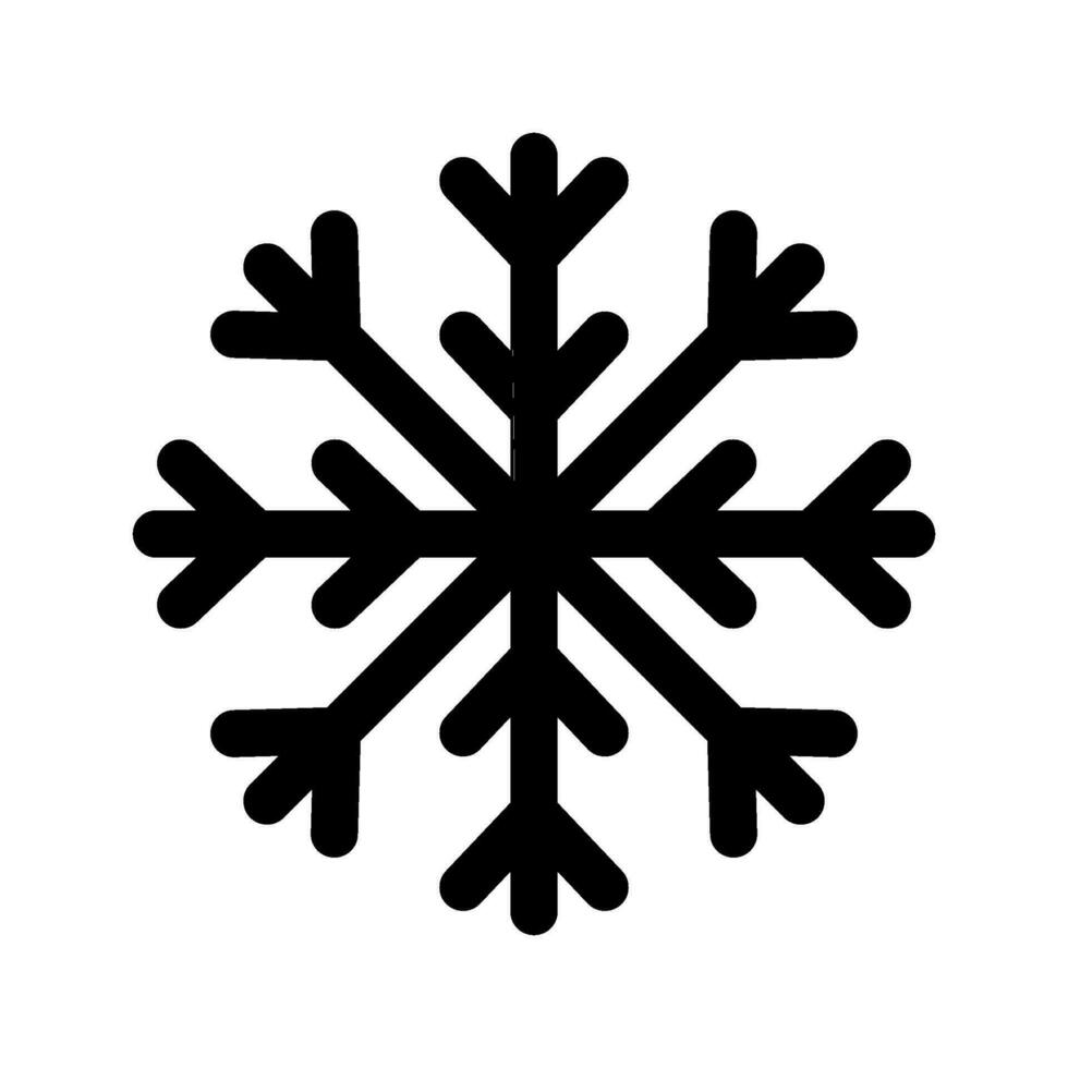 snö ikon vektor symbol design illustration