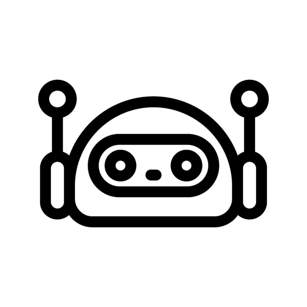 chatbot ikon vektor symbol design illustration