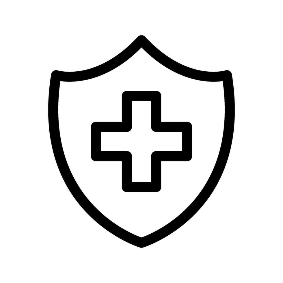 Gesundheit Versicherung Symbol Vektor Symbol Design Illustration