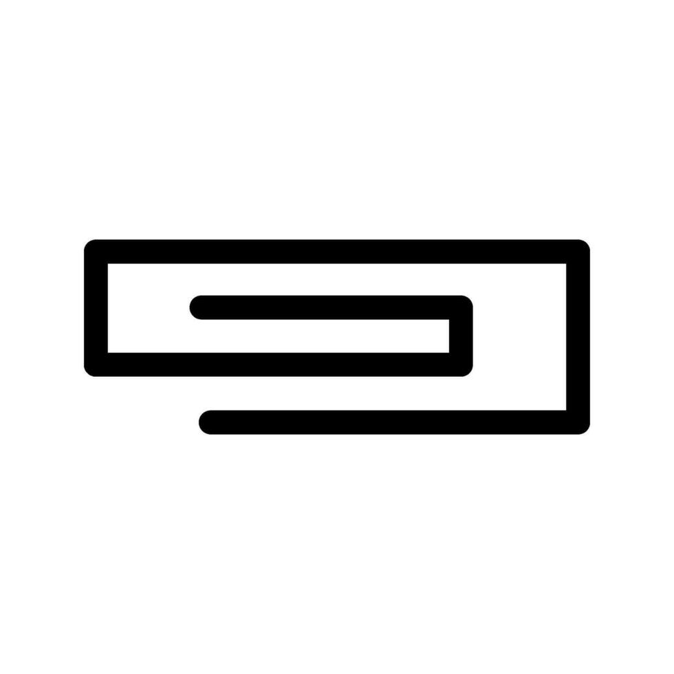 fästa ikon vektor symbol design illustration