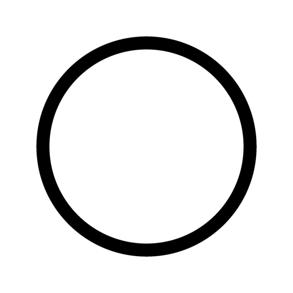 Kreis Symbol Vektor Symbol Design Illustration