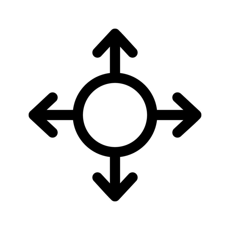 Navigation Symbol Vektor Symbol Design Illustration