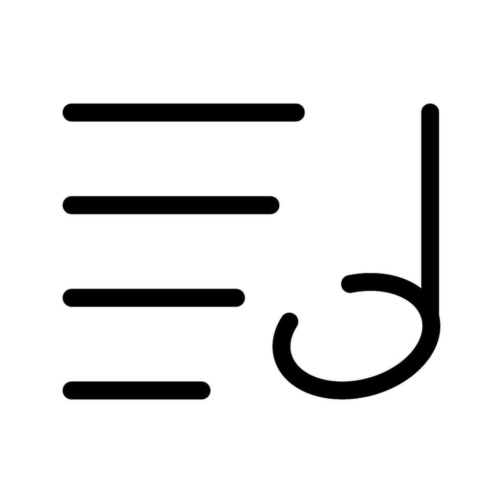 musik Spellista ikon vektor symbol design illustration