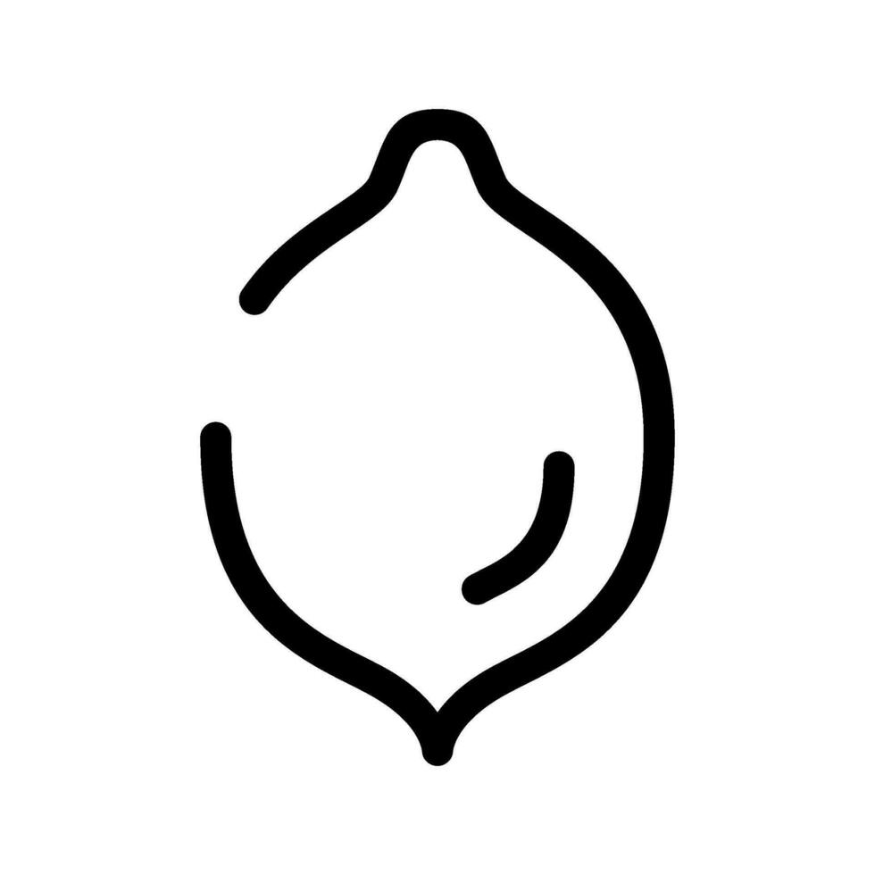 Zitrone Symbol Vektor Symbol Design Illustration